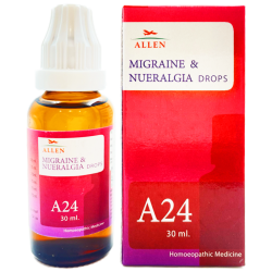 Allen A24 Migraine & Nueralgia Drops