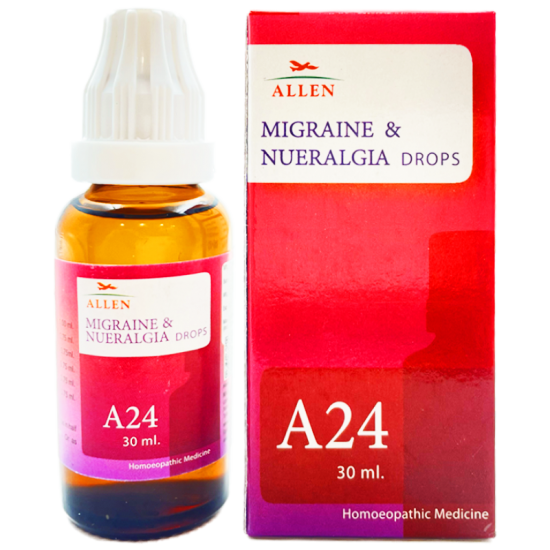 Allen A24 Migraine & Nueralgia Drops