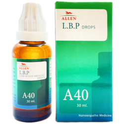 Allen A40 L.B.P (Low Blood Pressure) Drops