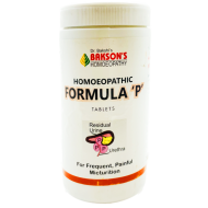 Bakson Homeopathic Formula P Tablets
