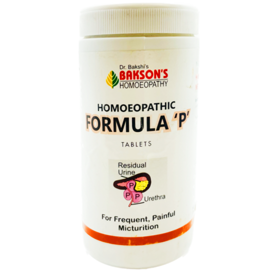 Bakson Homeopathic Formula P Tablets