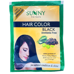Bakson Sunny Herbals Hair Color Black Ammonia Free