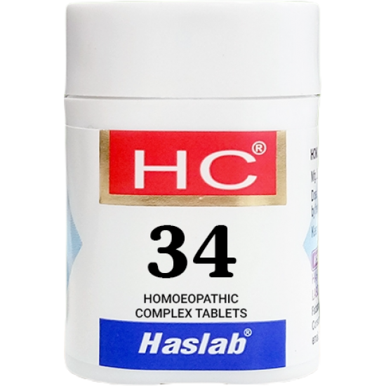 Haslab HC 34 Merc. Sol. Complex Tablet