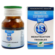 New Life Biochemic Combination 15 Menstruation Troubles