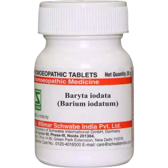 Willmar Schwabe India Barium Iodatum (Baryta Iodata)