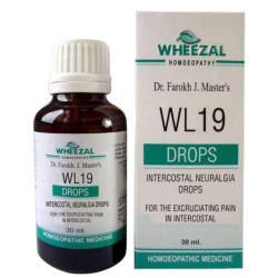 Wheezal WL-19 Intercostal Neuralgia Drops