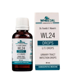 Wheezal WL-24 UTI Drops