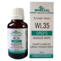 Wheezal WL-35 Student's Headache Drops
