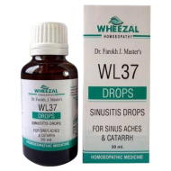 Wheezal WL-37 Sinusitis Drops