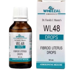 Wheezal WL-48 Fibroid Uterus Drops