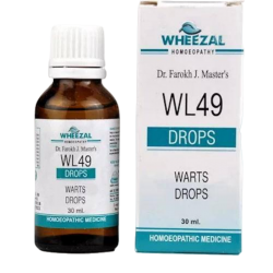 Wheezal WL-49 Warts Drops