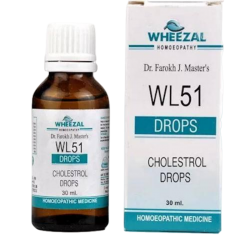 Wheezal WL-51 Cholestrol Drops