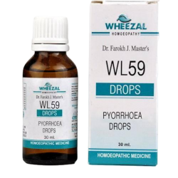 Wheezal WL-59 Pyorrhoea Drops