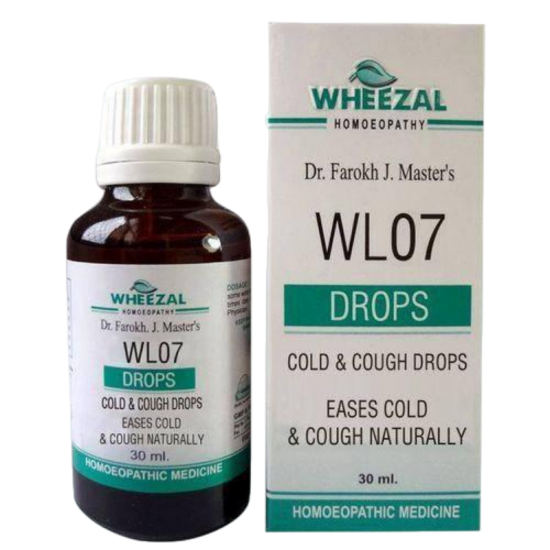 Wheezal WL-7 Cold And Cough Drops